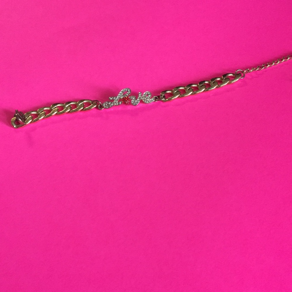 Gold LOVE bracelet